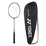 YONEX Graphit-Badmintonschläger Astrox Lite Serie (G4, 77 Gramm, 13,6 kg Spannung) (Astrox Lite 21i Black)