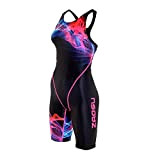 ZAOSU Z-Vapor Wettkampf-Schwimmanzug bunt | FINA Badeanzug für Mädchen und Damen eng anliegend