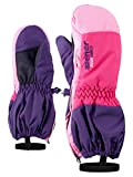 Ziener Baby LEVI AS MINIS glove Ski-handschuhe / Wintersport | wasserdicht, atmungsaktiv, violett (dark purple), 122