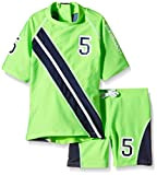 Zunblock Baby UV 50 Plus Sets Stars and Stripes, Lime/Navy, 74/80